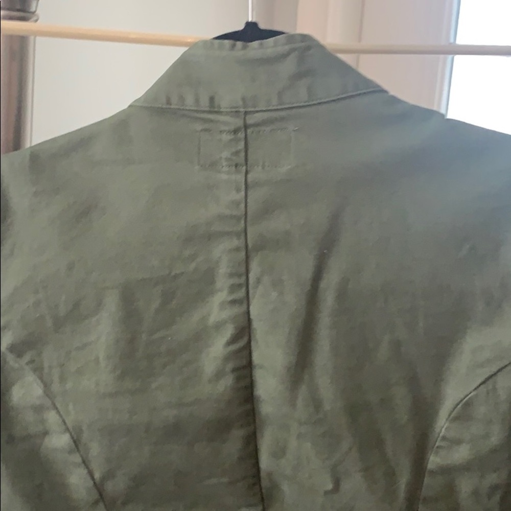 City streets cropped green jacket large - Picture 9 of 9